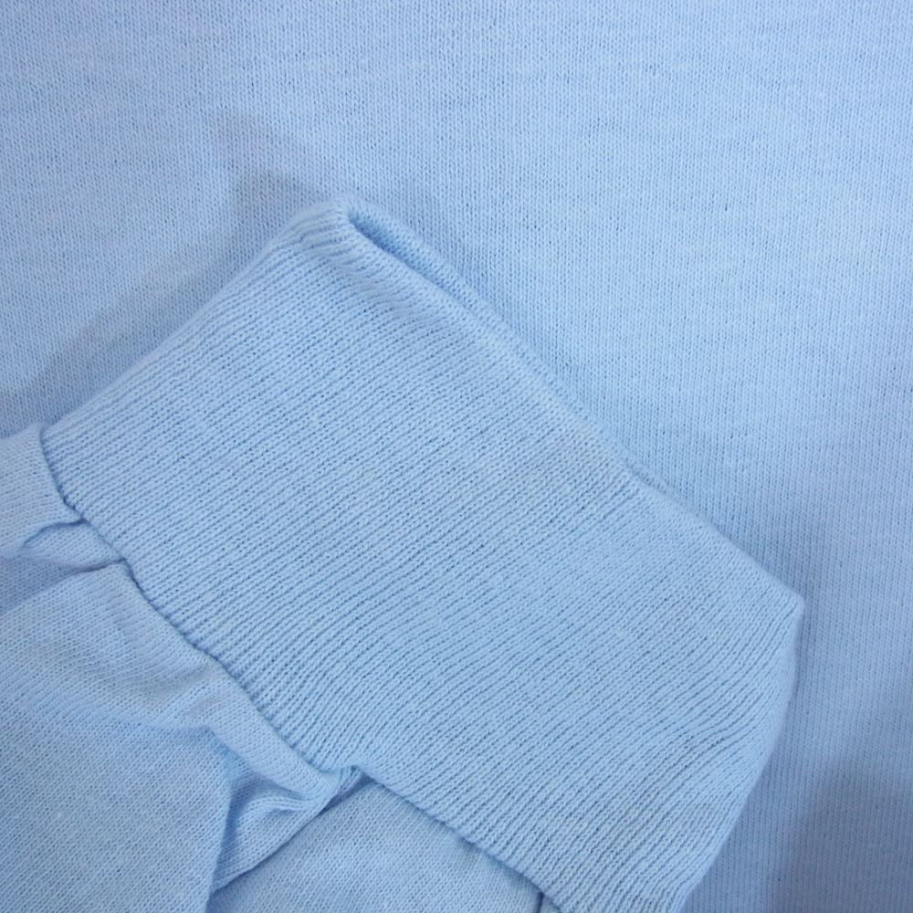 ルーズジョインツ 20SS SS20-T18 LONG SLEEVE PRINT T-SHIRT ロングスリーブ 長袖 Tシャツ ライトブルー系 L【新古品】【未使用】【中古】
