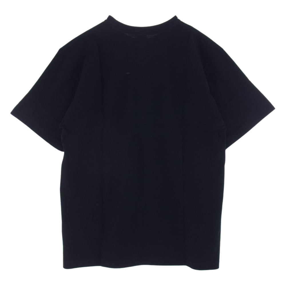 ブラックアイパッチ 21SS BEPSS21EI53 取扱注意 ロゴプリント クルーネック 半袖 Tシャツ ブラック ブラック系 L【新古品】【未使用】【中古】