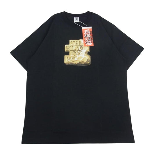 ブラックアイパッチ 23SS BEPSS23TE29 BRICKED OG シルクスクリーン ロゴプリント 半袖 Tシャツ ブラック系 XL【新古品】【未使用】【中古】