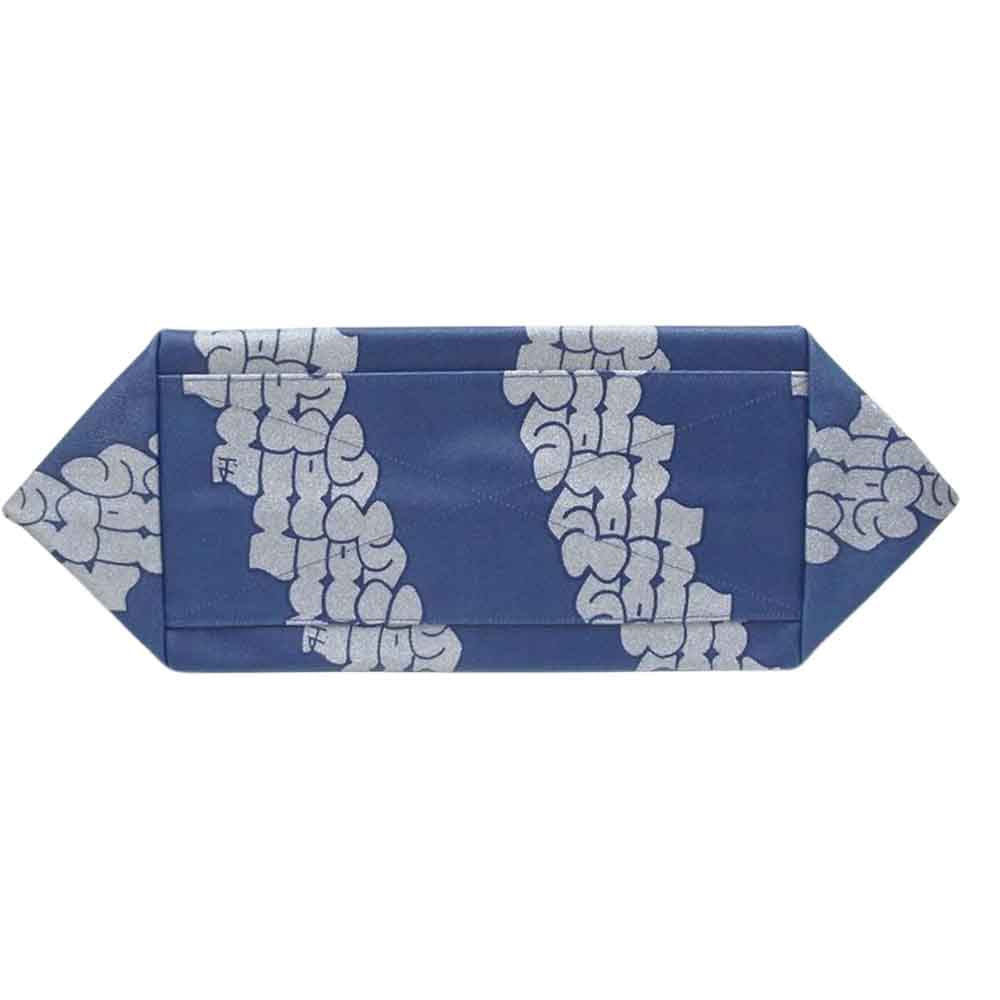 ブラックアイパッチ MLE019-STACKS-0002 SECT UNO TOTE BAG ロゴプリント トートバッグ ネイビー系【新古品】【未使用】【中古】
