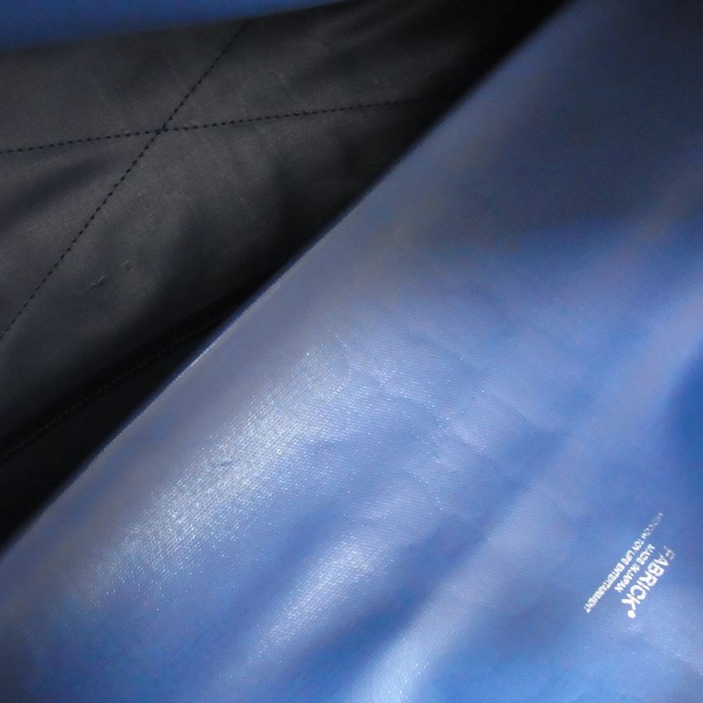 ブラックアイパッチ MLE019-STACKS-0002 SECT UNO TOTE BAG ロゴプリント トートバッグ ネイビー系【新古品】【未使用】【中古】
