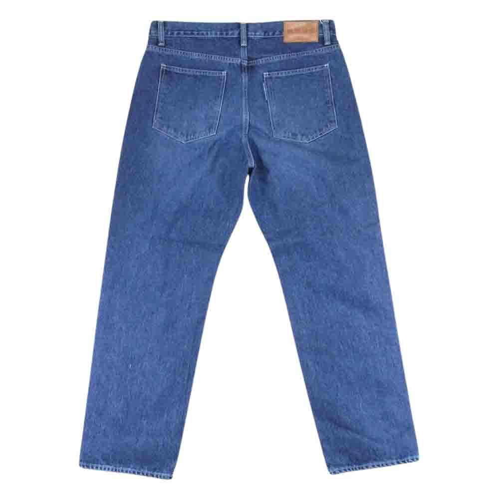 ブラックアイパッチ 23SS BEPSS23PA19 INDIGOB EMBLEM EMBROIDERED DENIM PANTS インディゴ エンブロイダリ― デニムパンツ ジーンズ インディゴブルー系 L【新古品】【未使用】【中古】