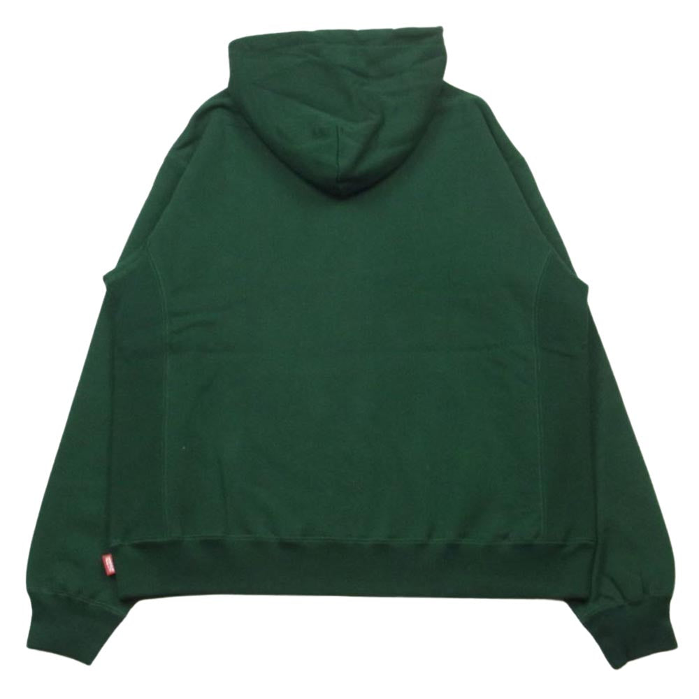 ブラックアイパッチ 21AW BEPFW21TP27 OG LABEL HOODIE OGラベル ロゴプリント パーカー フーディ グリーン系 M【新古品】【未使用】【中古】