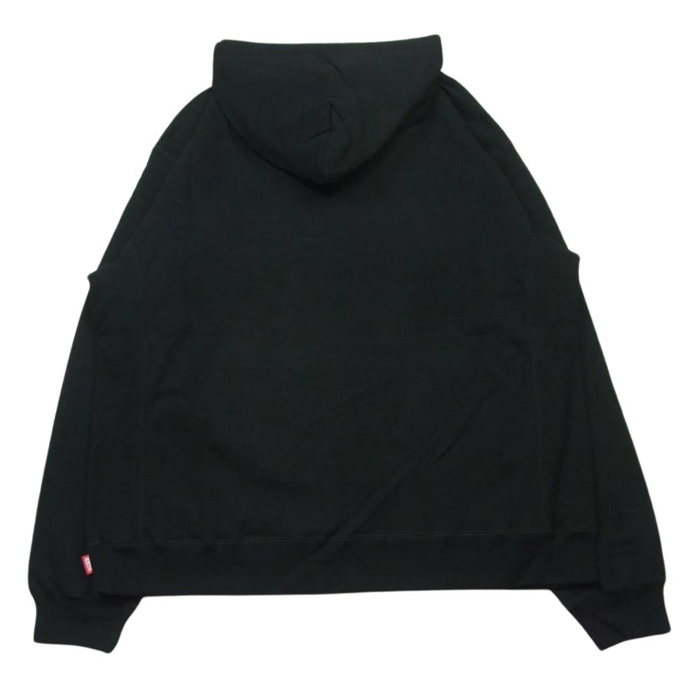 ブラックアイパッチ 21AW BEPFW21TP27 OG LABEL HOODIE OGラベル ロゴプリント パーカー フーディ プルオーバー ブラック系 XL【新古品】【未使用】【中古】