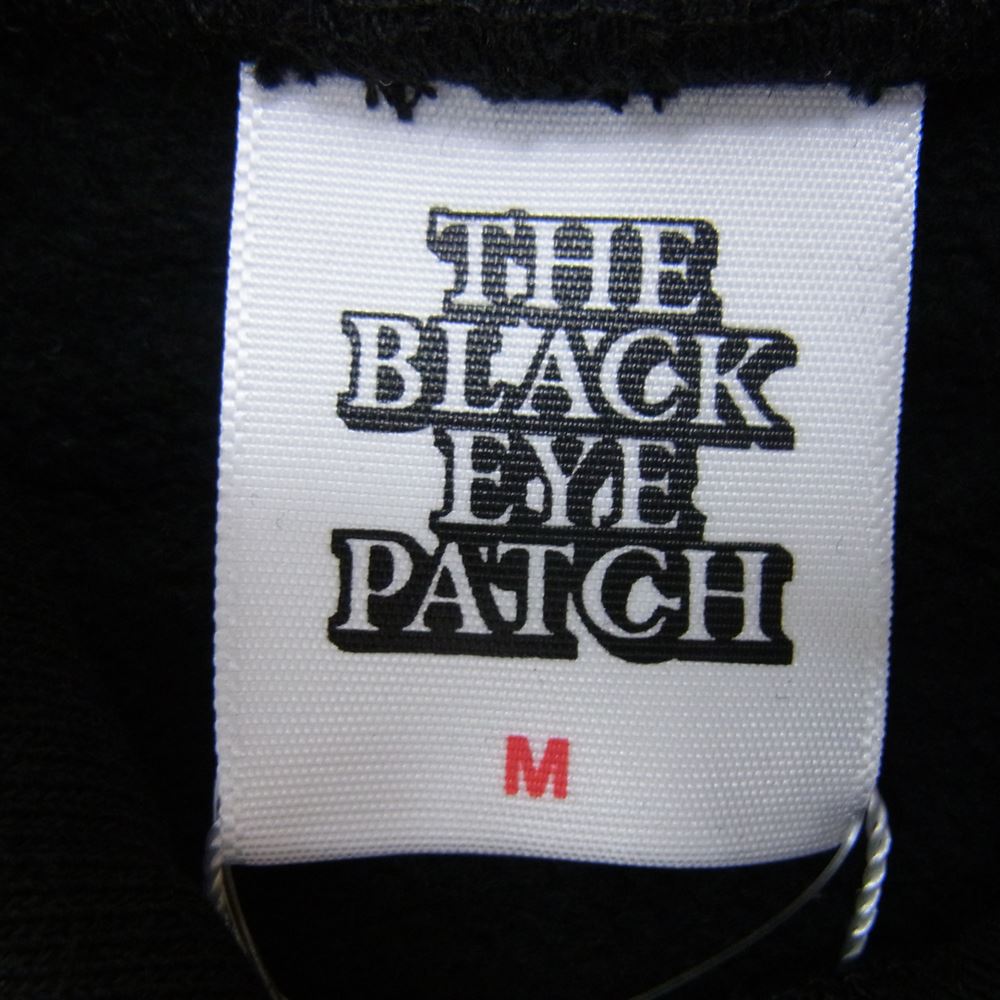 ブラックアイパッチ 22SS BEPSS22TP18 Beez-Eye-P Hoodie フロントプリント プルオーバ― パーカー フーディ ブラック系 M【新古品】【未使用】【中古】