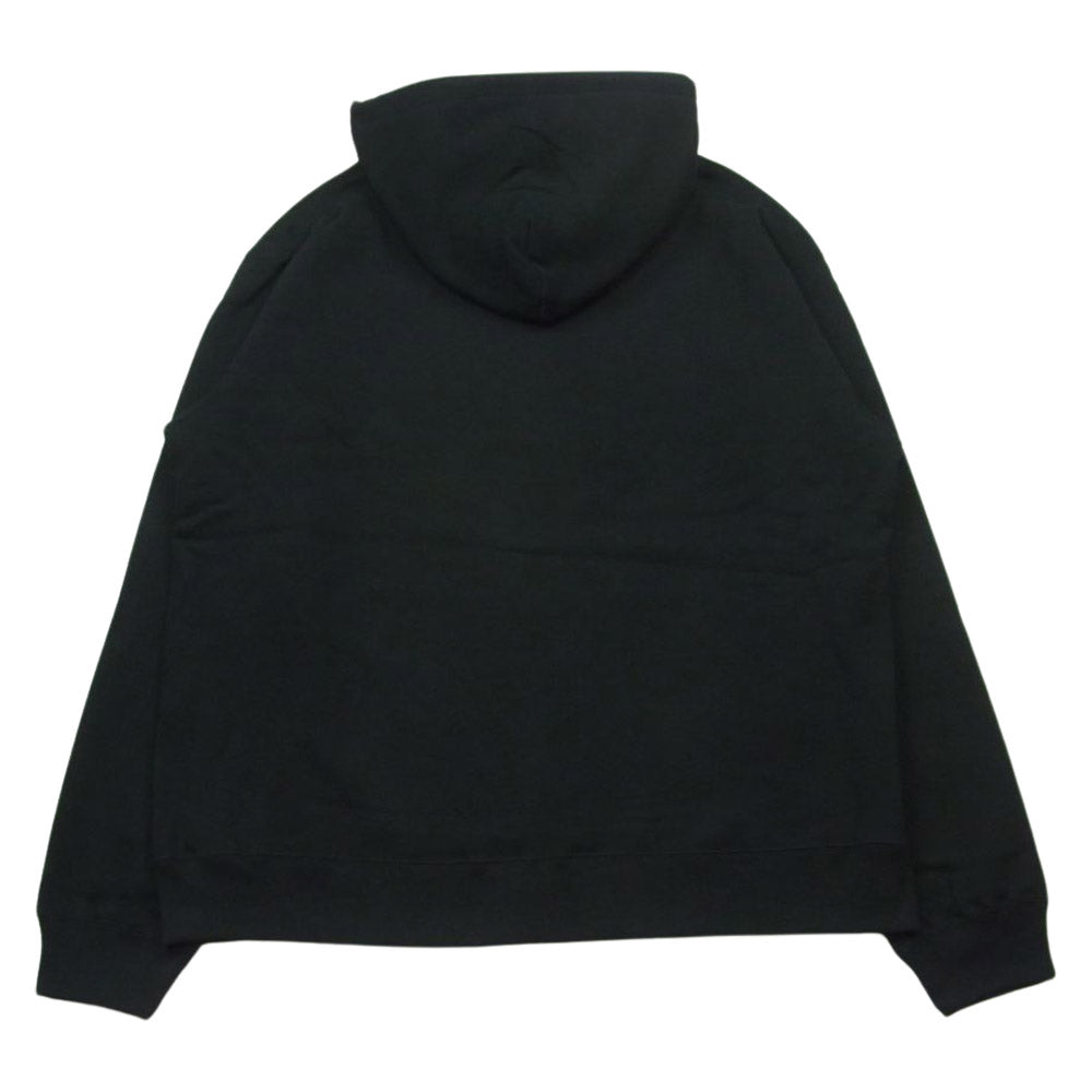 ブラックアイパッチ 21AW BEPFW21TP25 HANDLE WITH CARE ZIP HOODIE 取扱注意 ハンドルウィズケア フルジップ スウェット パーカー ブラック系 L【新古品】【未使用】【中古】