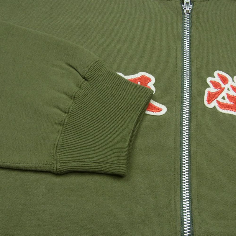 ブラックアイパッチ 21AW BEPFW21TP25 HANDLE WITH CARE ZIP HOODIE