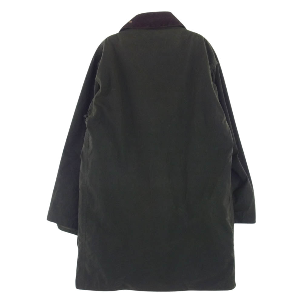 Barbour バブアー 英国製 BORDER 38 ボーダー オイルド ワックス ジャケット 2000年製 00's ダークカーキ系 38【中古】