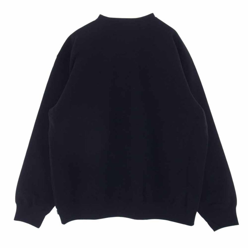 Supreme シュプリーム 18AW Small Box Crewneck スモール ボックス クルーネック ロゴ スウェット ブラック系 L【中古】