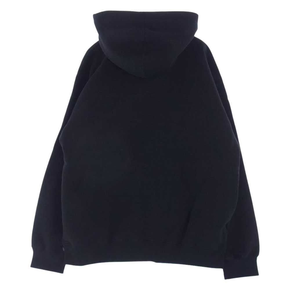 Supreme シュプリーム 21SS Small Box Hooded Sweatshirt スモール ボックス フーデッド スウェットシャツ ロゴ パーカー フーディー ブラック系 L【中古】