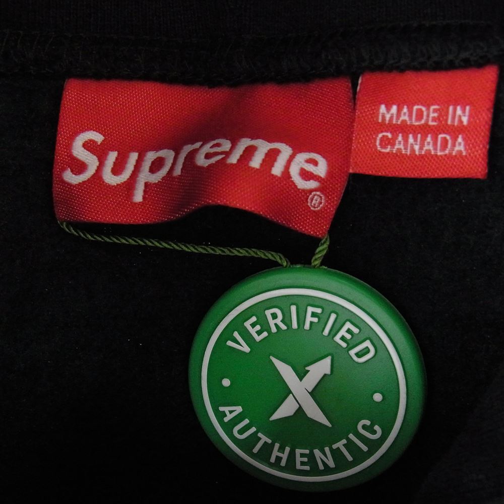 Supreme シュプリーム 21SS Small Box Hooded Sweatshirt スモール ボックス フーデッド スウェットシャツ ロゴ パーカー フーディー ブラック系 L【中古】
