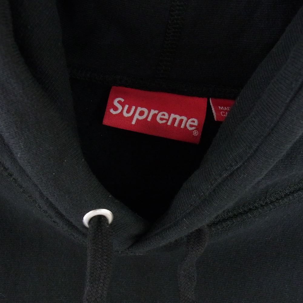 Supreme シュプリーム 21AW Box Logo Hooded Sweatshirt ボックスロゴ フーデッド スウェットシャツ ブラック パーカー フーディー ブラック系 M【中古】