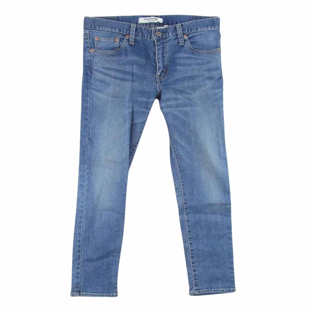 JUNYA WATANABE COMME des GARCONS ジュンヤワタナベコムデギャルソン denim デニム JJ-P203 ジッパーフライ 七分丈 クロップド パンツ インディゴブルー系 S【中古】