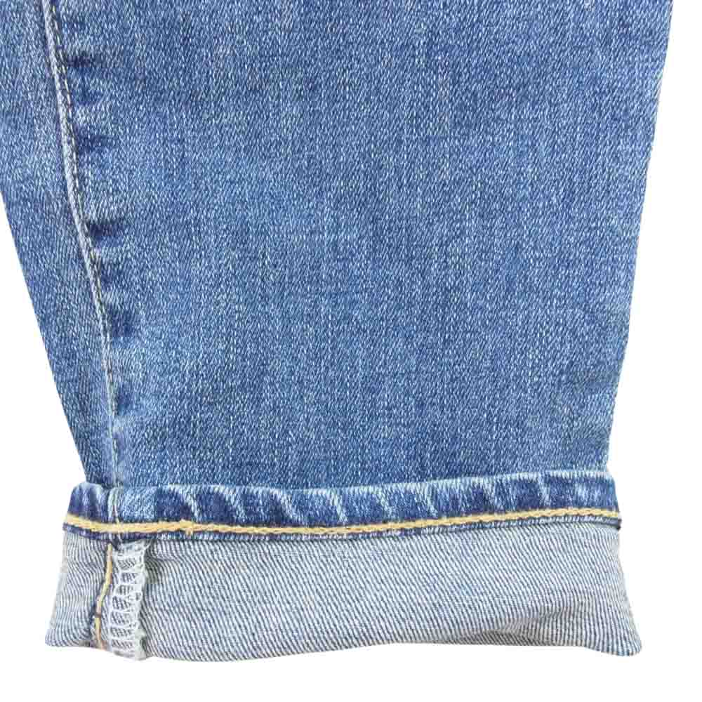 JUNYA WATANABE COMME des GARCONS ジュンヤワタナベコムデギャルソン denim デニム JJ-P203 ジッパーフライ 七分丈 クロップド パンツ インディゴブルー系 S【中古】