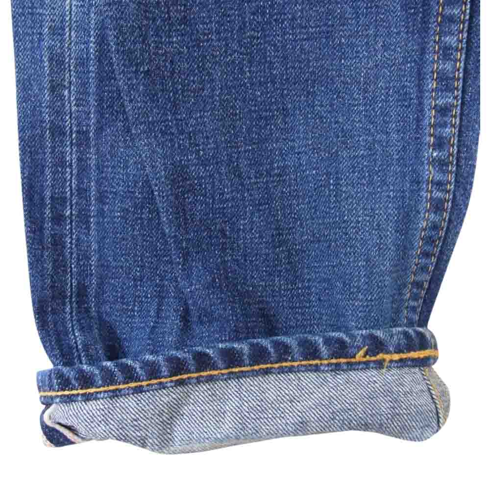 JUNYA WATANABE COMME des GARCONS ジュンヤワタナベコムデギャルソン denim デニム XZ-202 ジッパーフライ ストレート パンツ インディゴブルー系 S【中古】