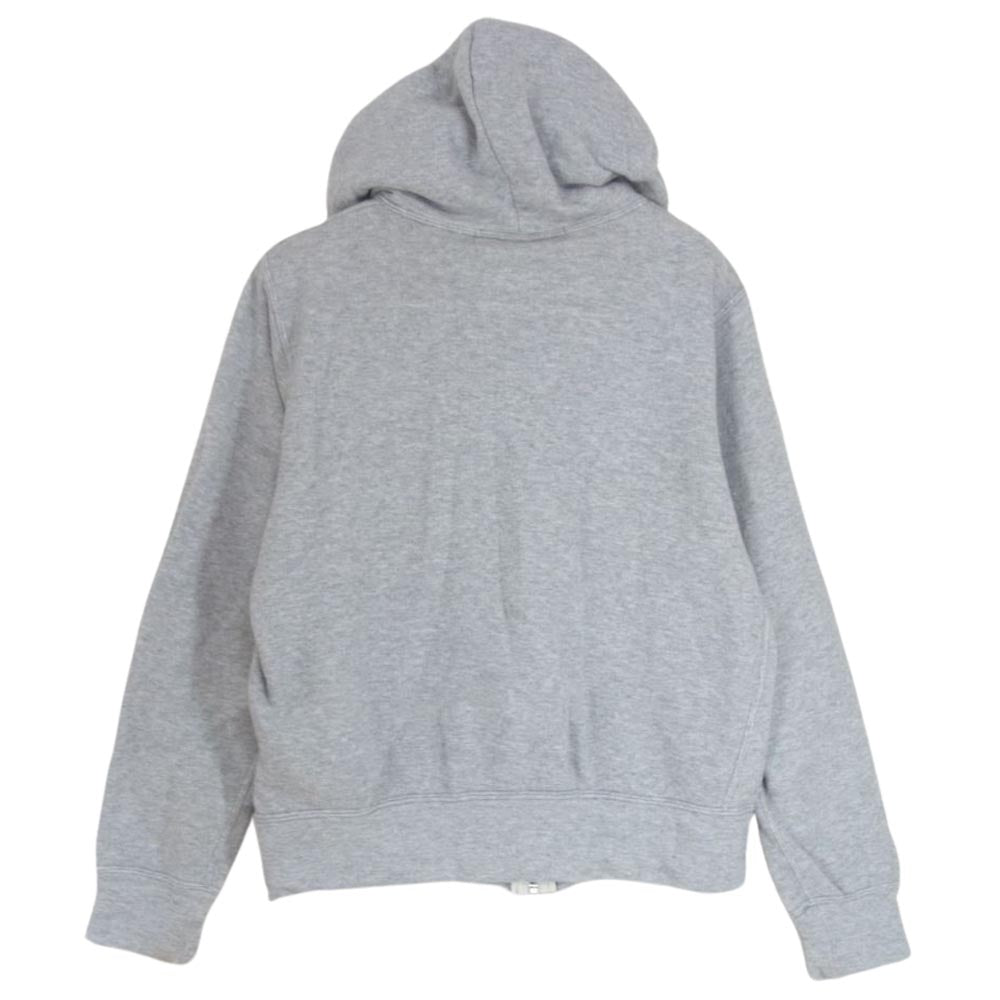 PLAY COMME des GARCONS プレイコムデギャルソン AZ-T167 ワッペン ジップ パーカー  グレー系 M【中古】