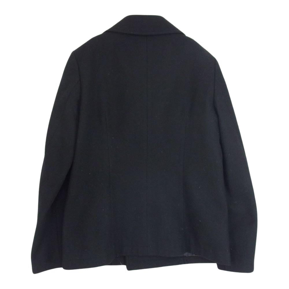 JUNYA WATANABE COMME des GARCONS ジュンヤワタナベコムデギャルソン JB-C044 ウールメルトン Pコート ブラック系 サイズ表記無【中古】