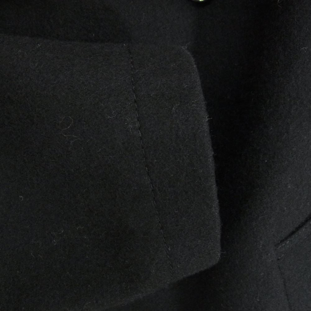 JUNYA WATANABE COMME des GARCONS ジュンヤワタナベコムデギャルソン JB-C044 ウールメルトン Pコート ブラック系 サイズ表記無【中古】