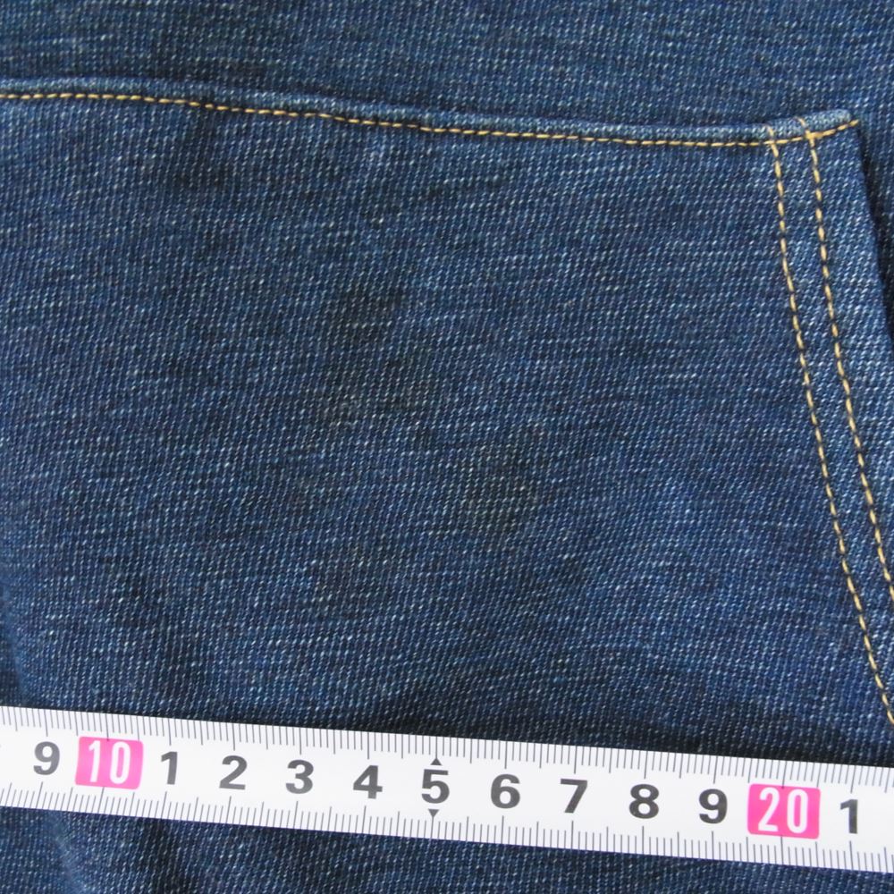 JUNYA WATANABE COMME des GARCONS ジュンヤワタナベコムデギャルソン denim デニム JF-T201 インディゴ染 スウェット プルオーバー パーカー インディゴブルー系 M【中古】