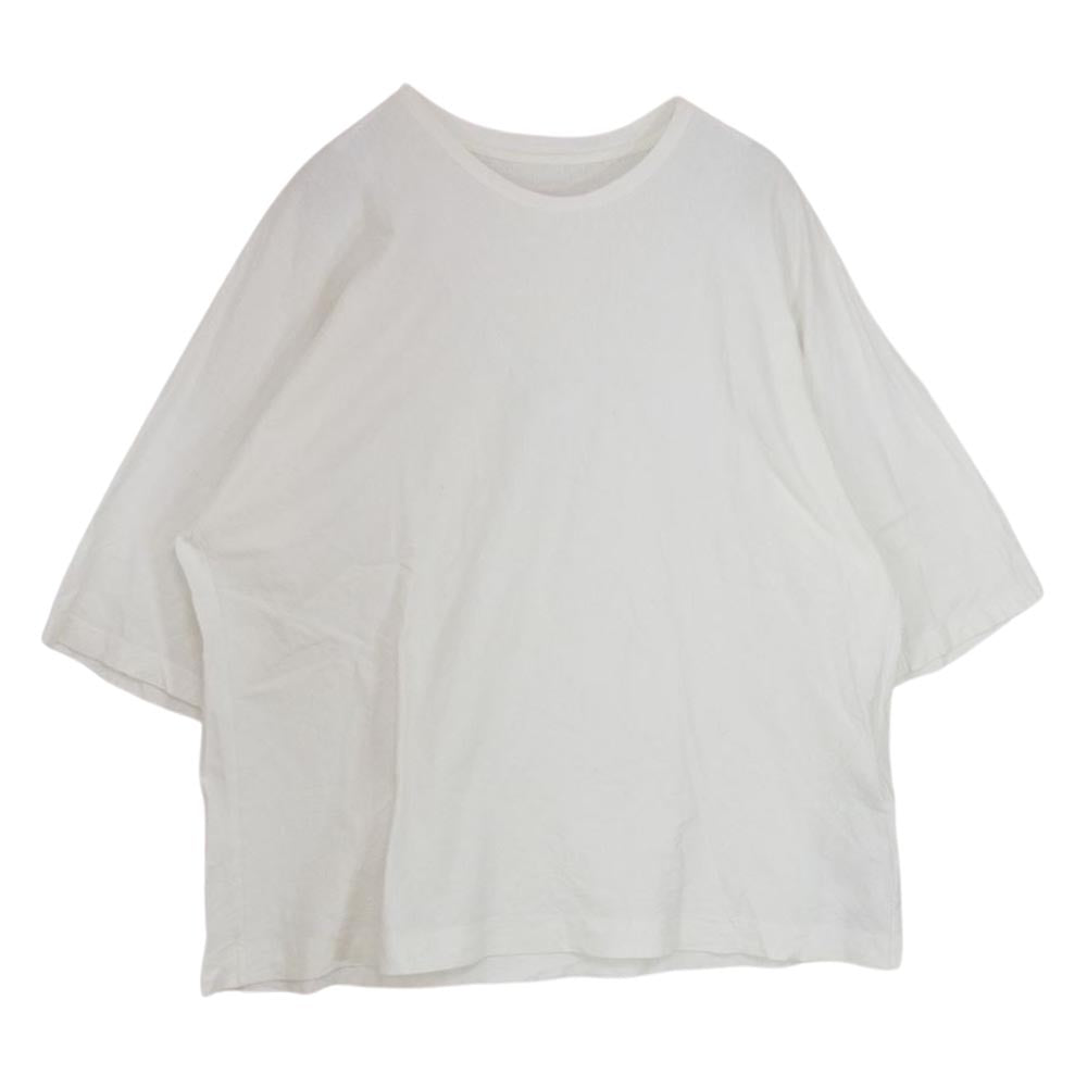 HOMME PLISSE ISSEY MIYAKE オム プリッセ イッセイミヤケ HP55JK200 RELEASE-T BASIC ベーシック クルーネック 半袖 Tシャツ ホワイト系 3【中古】