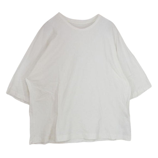HOMME PLISSE ISSEY MIYAKE オム プリッセ イッセイミヤケ HP55JK200 RELEASE-T BASIC ベーシック クルーネック 半袖 Tシャツ ホワイト系 3【中古】