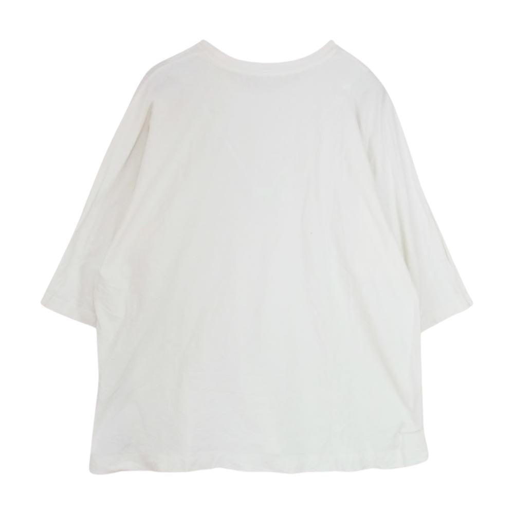 HOMME PLISSE ISSEY MIYAKE オム プリッセ イッセイミヤケ HP55JK200 RELEASE-T BASIC ベーシック クルーネック 半袖 Tシャツ ホワイト系 3【中古】