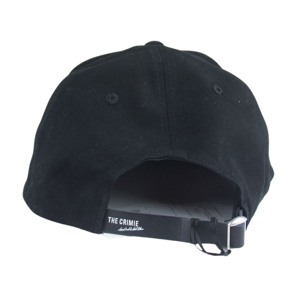 クライミー CR01-02C5-HW03 LOGO PLAQUE BASE BALL CAP フラットバイザー ベースボールキャップ ブラック系【新古品】【未使用】【中古】