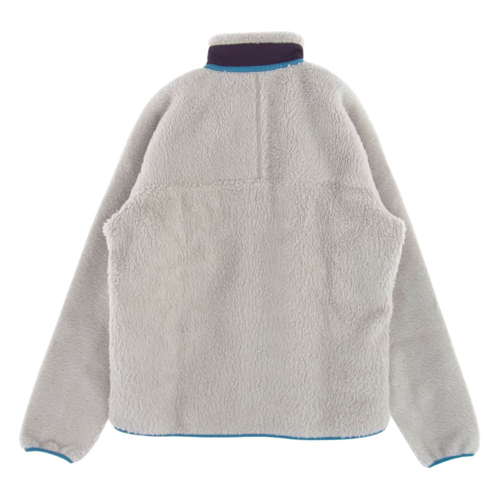 patagonia パタゴニア 23056FA23 Classic Retro X Jacket レトロエックス ナチュラル プラム フリースジャケット オフホワイト系 L【新古品】【未使用】【中古】