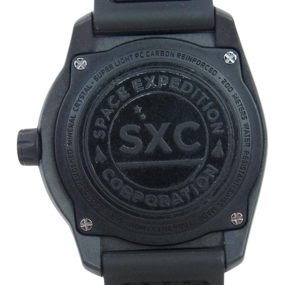 LUMINOX ルミノックス 5027 SXC SPACE EXPEDITION CORPORATION 5020シリーズ ラバー 時計 ウォッチ ブラック系 ホワイト系【中古】