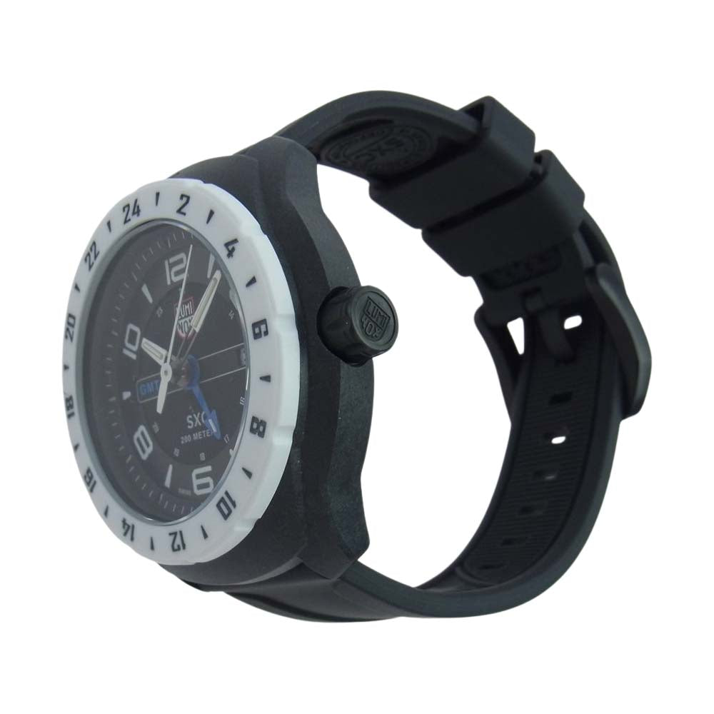 LUMINOX ルミノックス 5027 SXC SPACE EXPEDITION CORPORATION 5020シリーズ ラバー 時計 ウォッチ ブラック系 ホワイト系【中古】