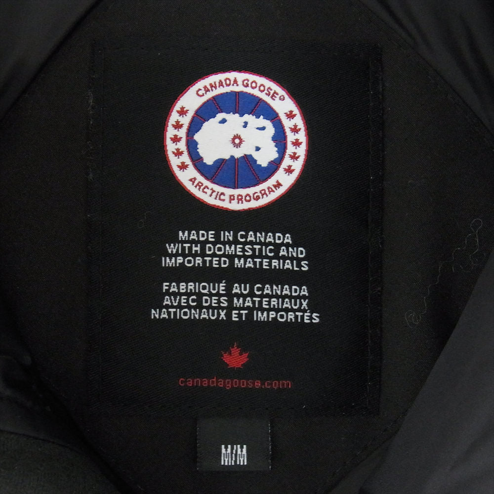 CANADA GOOSE カナダグース 国内正規品 サザビーリーグ 2301JM RUSSEL PARKA ラッセルパーカ ダウンジャケット ブラック系 M【中古】
