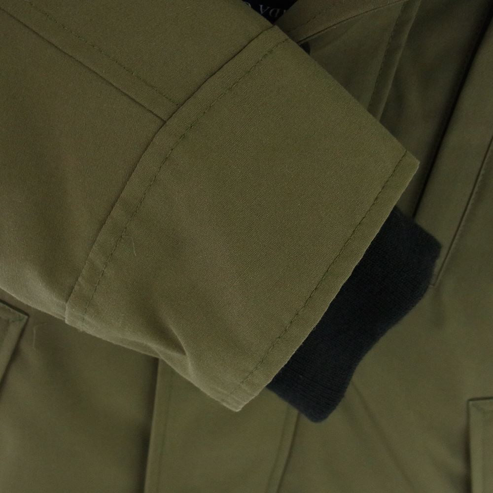 CANADA GOOSE カナダグース 3438JM 国内正規 サザビーリーグ Jasper Parka ジャスパー パーカ ダウン コート ジャケット カーキ系 XS【中古】