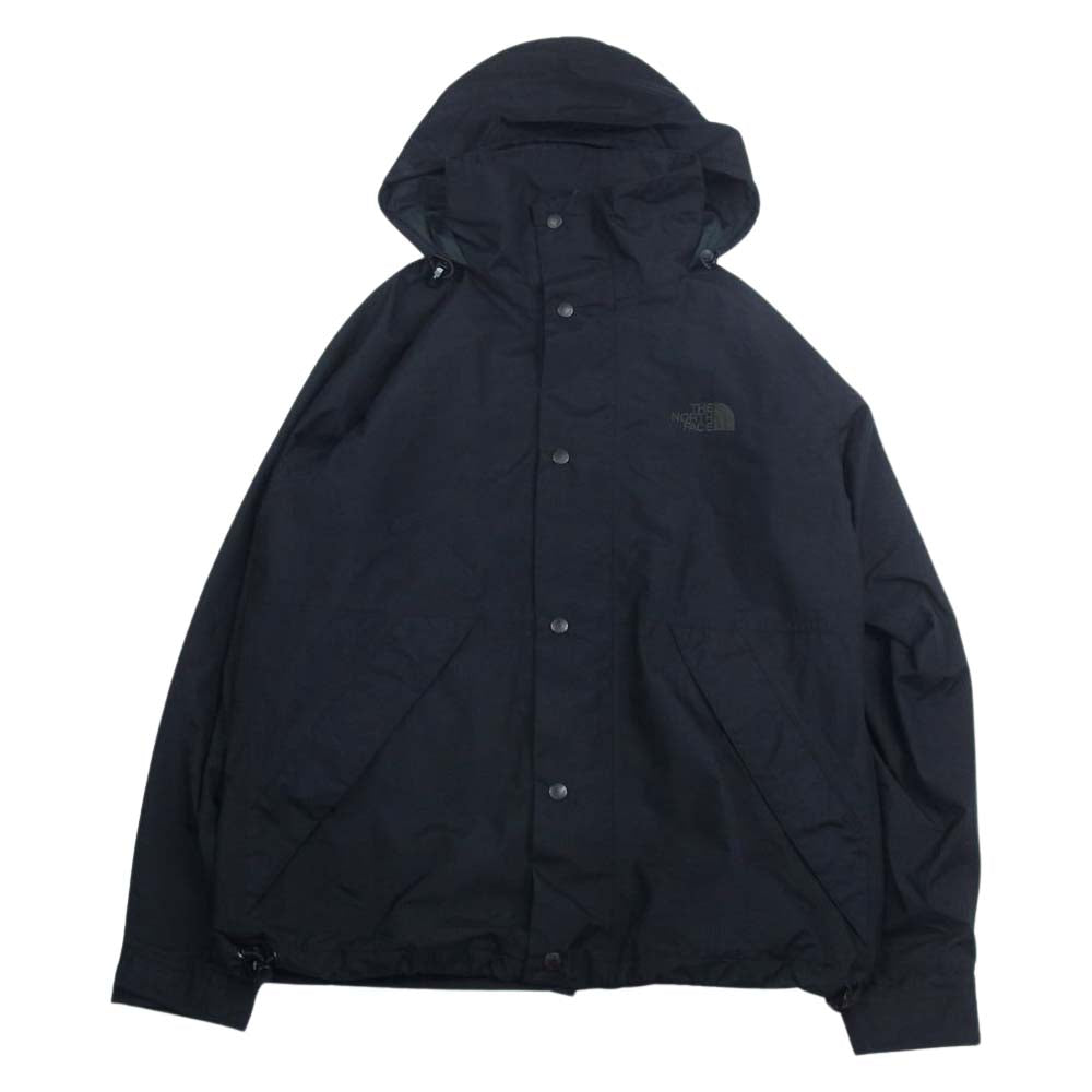 THE NORTH FACE ノースフェイス GORE-TEX フード収納 ゴアテックス マウンテンジャケット ブラック系 M【中古】