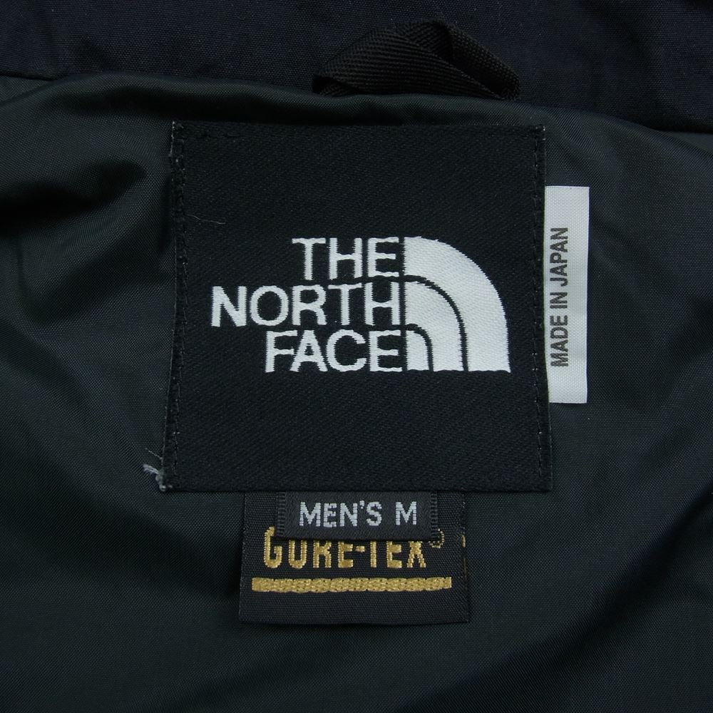 THE NORTH FACE ノースフェイス GORE-TEX フード収納 ゴアテックス マウンテンジャケット ブラック系 M【中古】