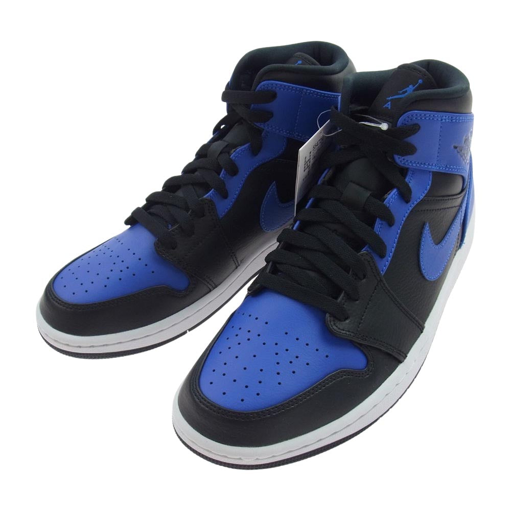 NIKE ナイキ 554724-077 Air Jordan 1 Mid Hyper Royal AJ1 エア 