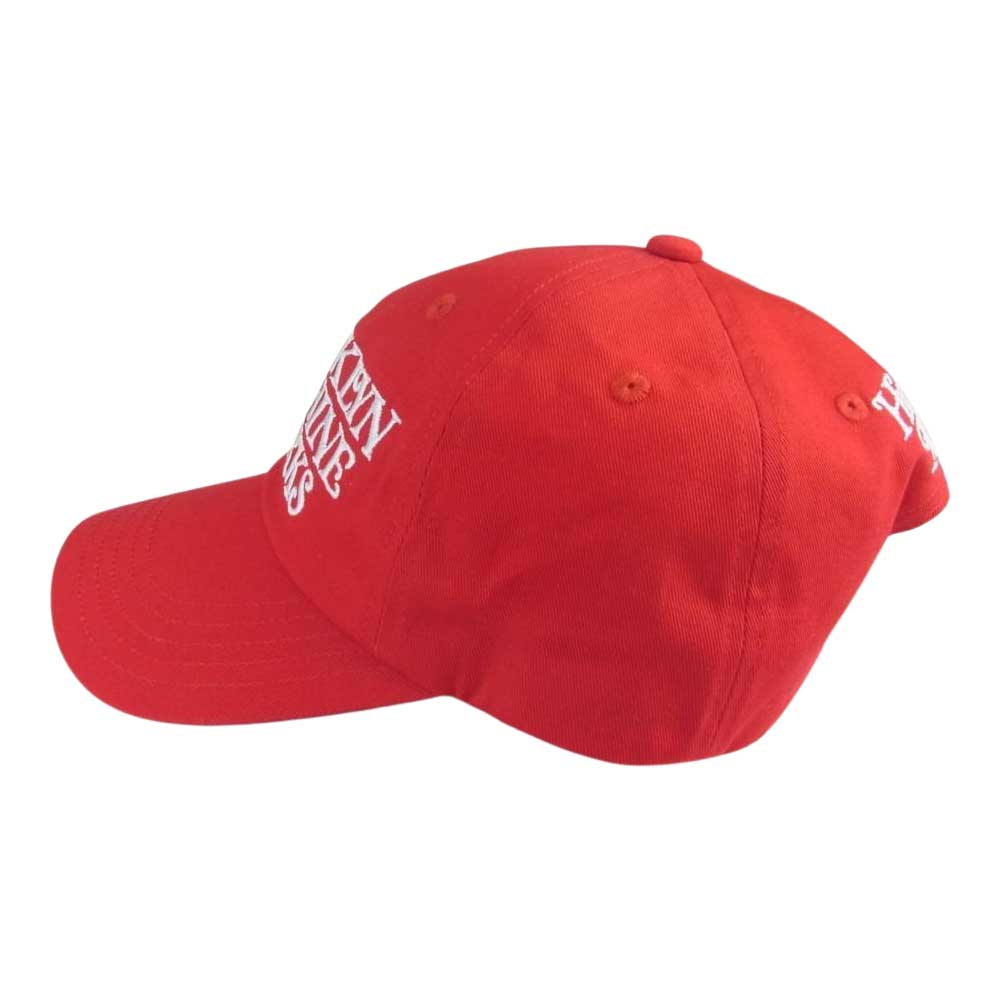 HUMAN MADE ヒューマンメイド BMW GDC 6PANEL CAP キャップ 帽子 レッド系【美品】【中古】