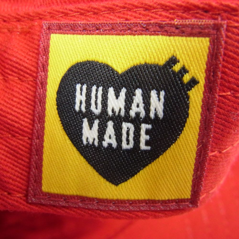 HUMAN MADE ヒューマンメイド BMW GDC 6PANEL CAP キャップ 帽子 レッド系【美品】【中古】
