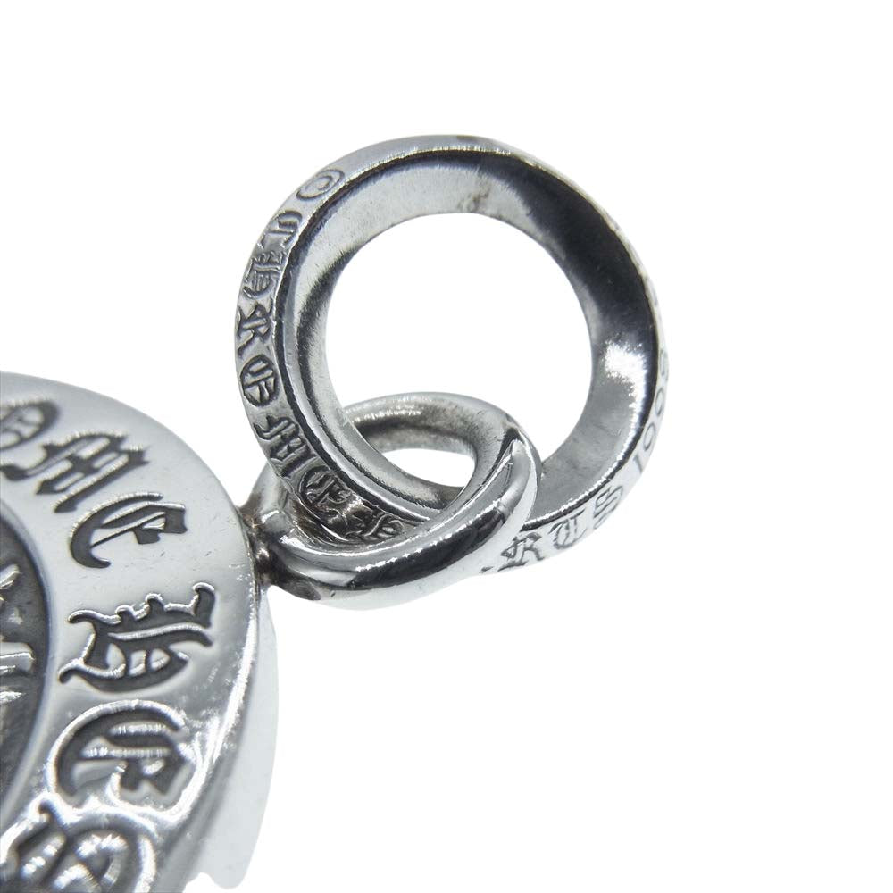 CHROME HEARTS クロムハーツ（原本無） ANGL MDL LG ラージ エンジェルメダル ペンダントトップ シルバー系【中古】