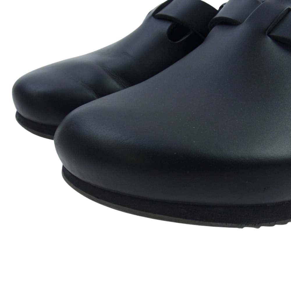 BIRKENSTOCK ビルケンシュトック TOKIO トキオ レザー ストラップ サンダル ブラック系 42【中古】