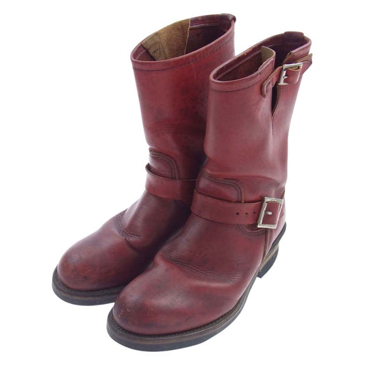 RED WING レッドウィング 8271 PT91 エンジニア ブーツ ワインレッド系 US7.5D【中古】