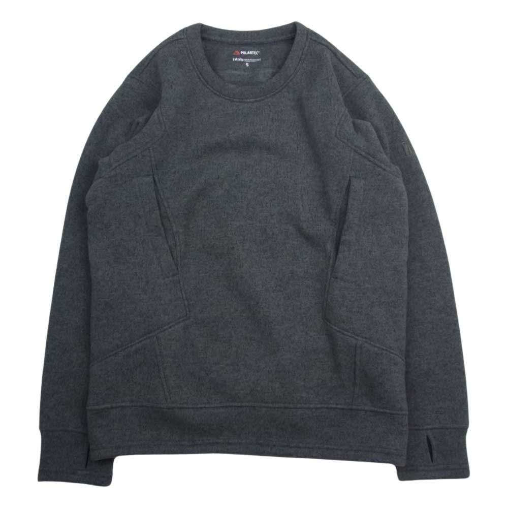 TILAK ティラック Poutnik SAGE WOOLY SWEATSHIRTS Ash Gray ポートニック セージ ウーリー スウェットシャツ アッシュグレー ダークグレー系 S【極上美品】【中古】
