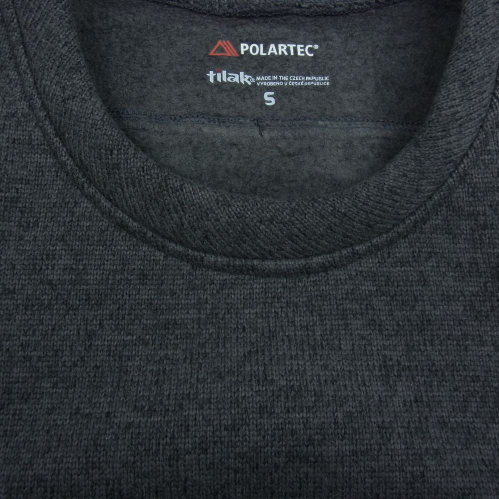TILAK ティラック Poutnik SAGE WOOLY SWEATSHIRTS Ash Gray ポートニック セージ ウーリー スウェットシャツ アッシュグレー ダークグレー系 S【極上美品】【中古】