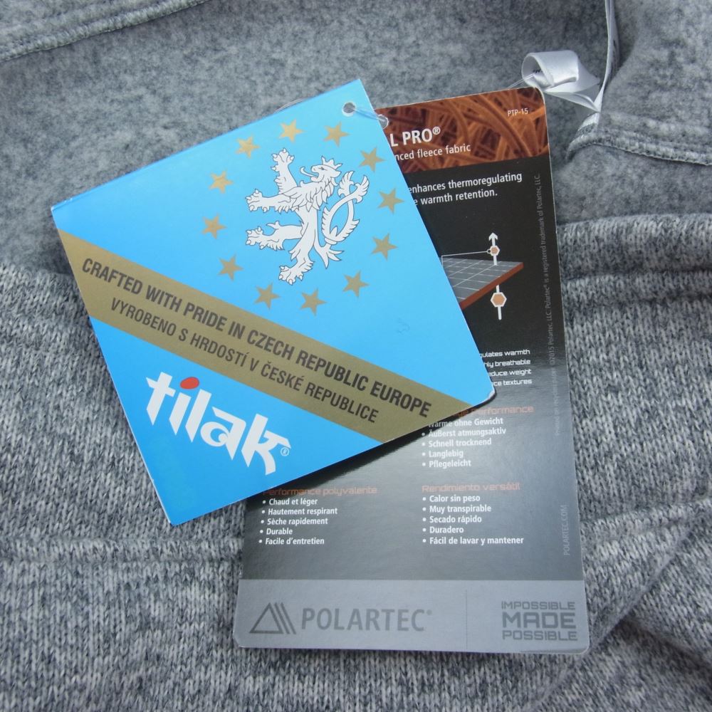 TILAK ティラック Poutnik SAGE WOOLY SWEATSHIRTS Light Gray ポートニック セージ ウーリー スウェットシャツ ライトグレー グレー系 S【極上美品】【中古】