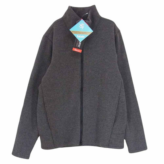 TILAK ティラック Poutnik MONK ZIP SWEATER Ash Gray ポートニック モンク ジップ セーター アッシュグレー ダークグレー系 M【極上美品】【中古】