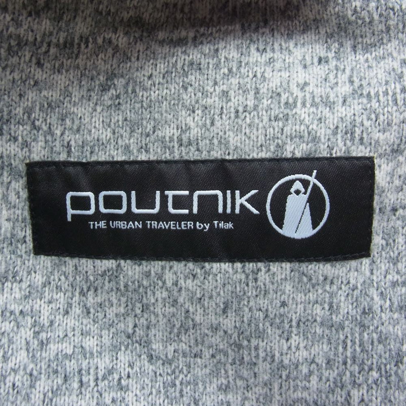 TILAK ティラック Poutnik MONK ZIP SWEATER Light Gray ポートニック モンク ジップ セーター ライトグレー グレー系 M【極上美品】【中古】