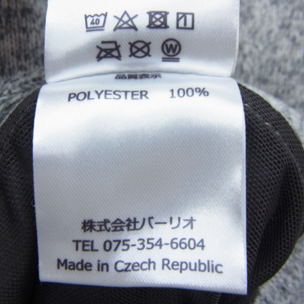 TILAK ティラック Poutnik MONK ZIP SWEATER Light Gray ポートニック モンク ジップ セーター ライトグレー グレー系 M【極上美品】【中古】