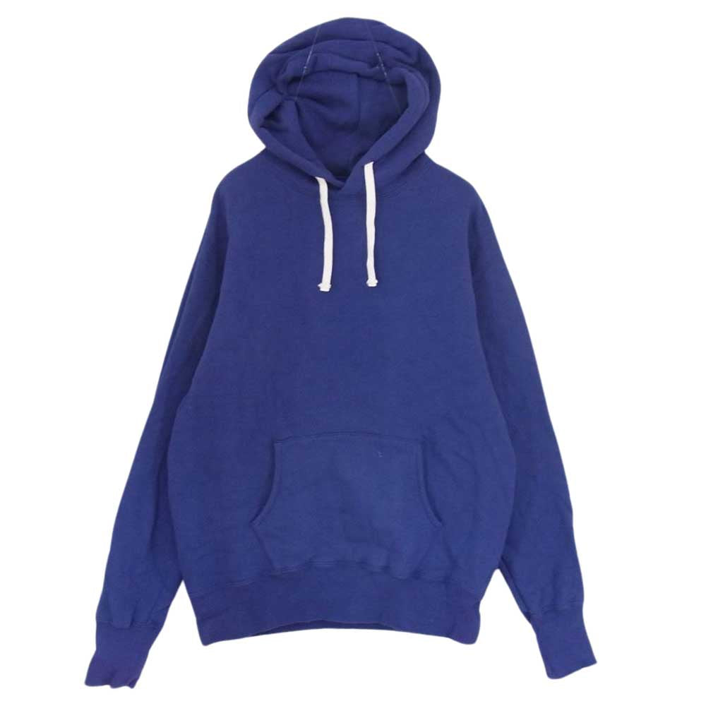 The REAL McCOY'S ザリアルマッコイズ MC19124 10oz LOOPWHEEL PARKA 吊り編み プルオーバー スウェット パーカー パープル系 XL【美品】【中古】