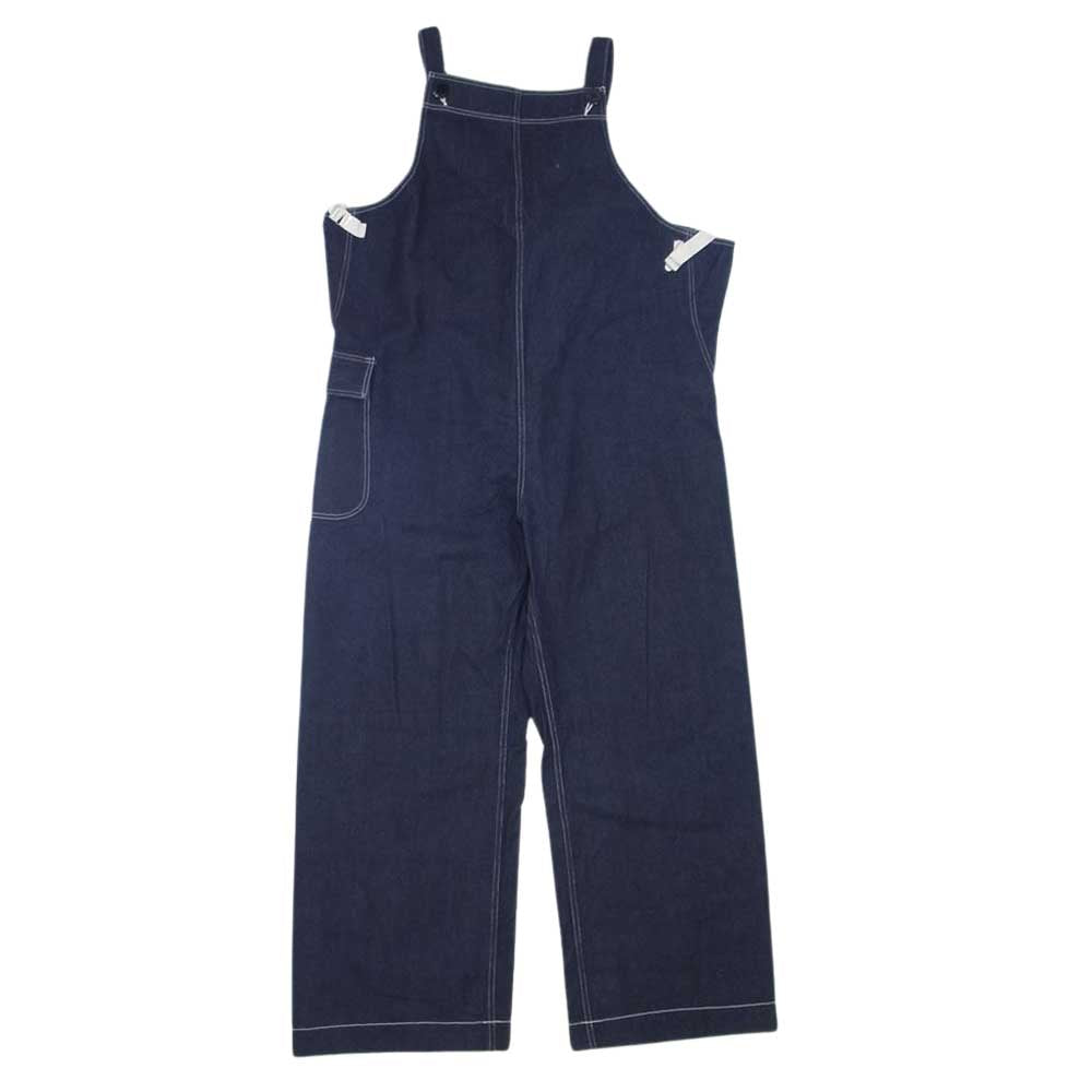 The REAL McCOY'S ザリアルマッコイズ MP20007 U.S. NAVY DENIM OVERALLS デニム オーバーオール インディゴブルー系 サイズ表記無【美品】【中古】