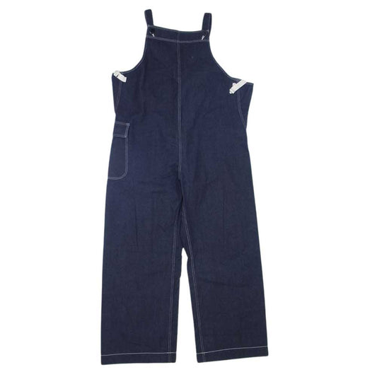 The REAL McCOY'S ザリアルマッコイズ MP20007 U.S. NAVY DENIM OVERALLS デニム オーバーオール インディゴブルー系 サイズ表記無【美品】【中古】