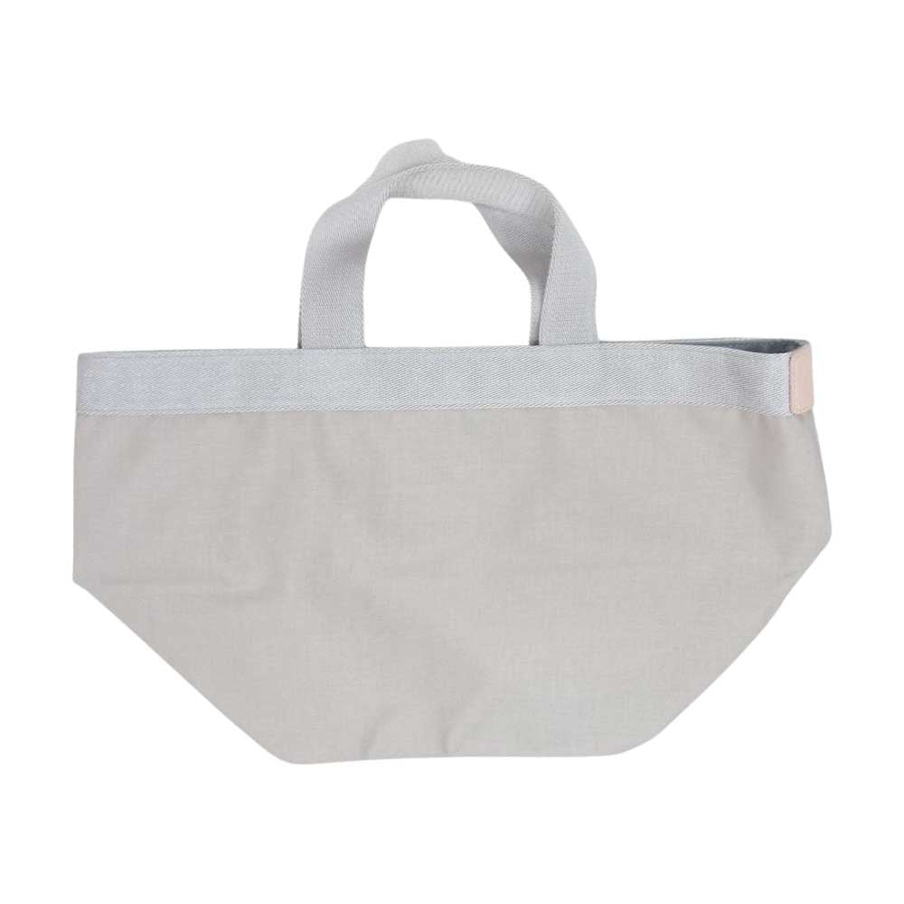 Herve Chapelier エルベ・シャプリエ 707C コーデュラ舟型 トートバッグ M ベージュ グレー系【美品】【中古】